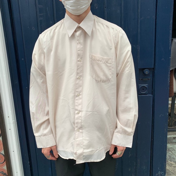 polyester cotton plane shirt | Vintage.City ヴィンテージ 古着