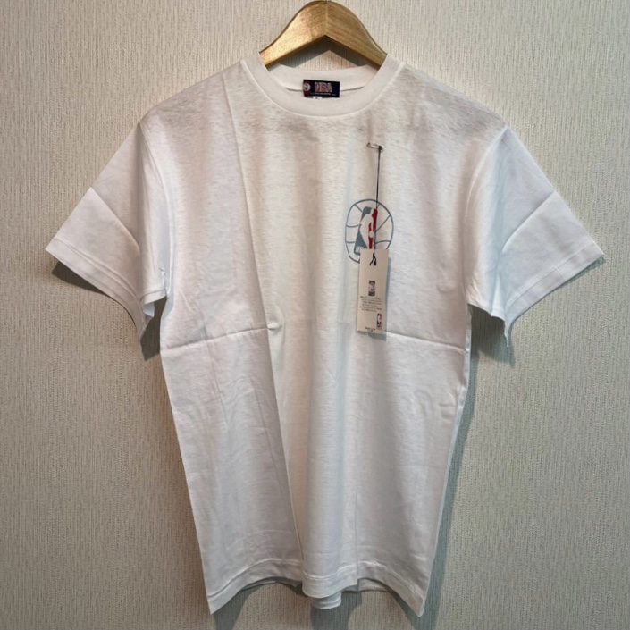 NBAオフィシャル デッドストック 90s ビンテージ 半袖 Tシャツ L 白 