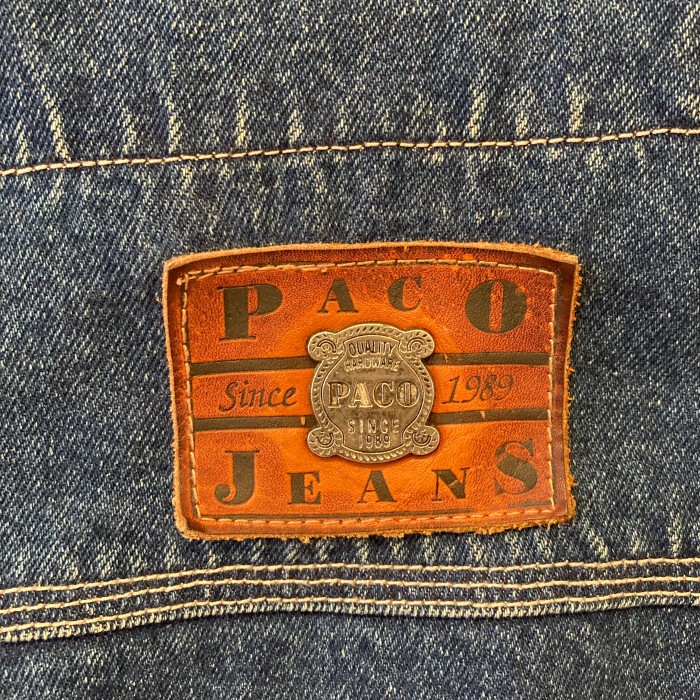 90's PACO JEANS ビッグシルエットデニムジャケット(SIZE XL | Vintage.City ヴィンテージ 古着