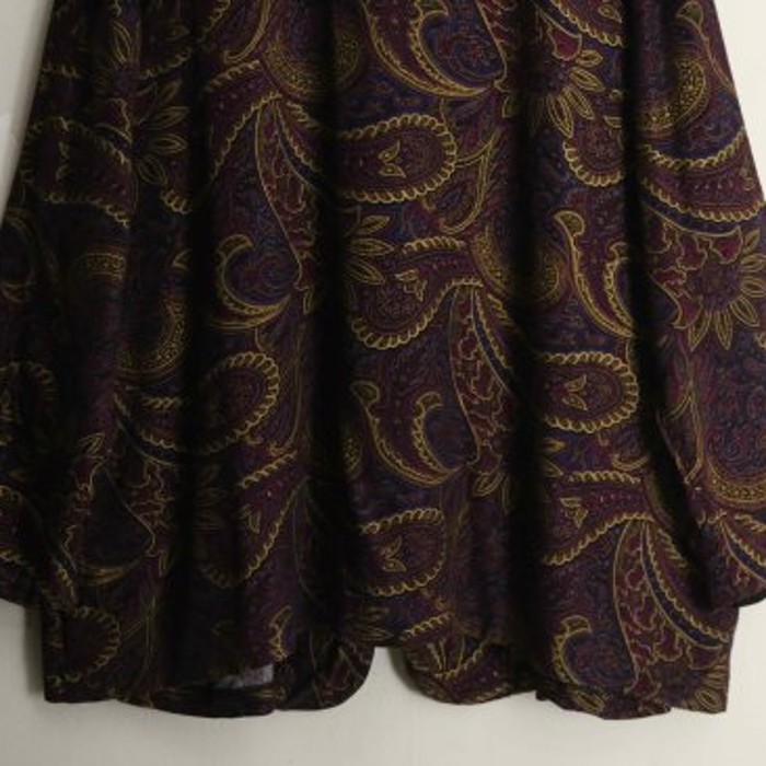 Purple paisley easy tailored jacket | Vintage.City ヴィンテージ 古着