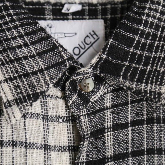"GOOUCH" check pattern cotton shirt | Vintage.City ヴィンテージ 古着