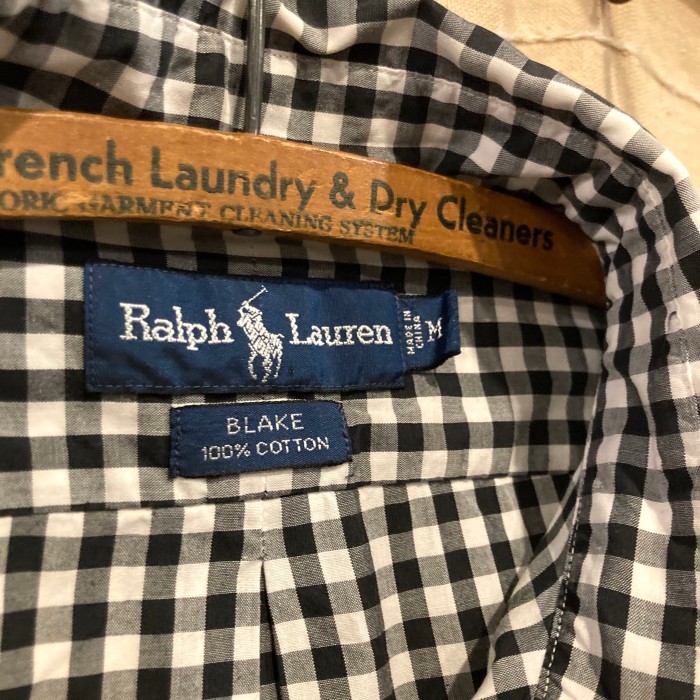 "Ralph Lauren" 長袖ギンガムチェックシャツ | Vintage.City ヴィンテージ 古着