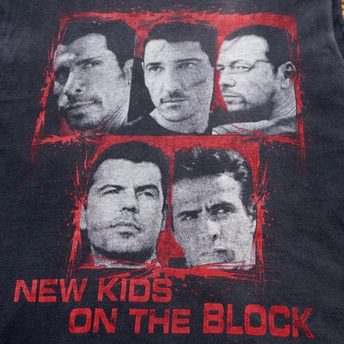 NEW KIDS ON THE BLOCK 切りっぱなし バンドタンクトップ | Vintage.City ヴィンテージ 古着