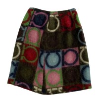 Salvatore Ferragamo Gancini Design Skirt | Vintage.City ヴィンテージ 古着