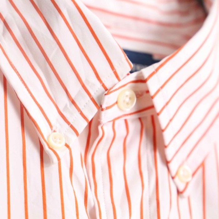 "Ralph Lauren" red stripe design shirt | Vintage.City ヴィンテージ 古着