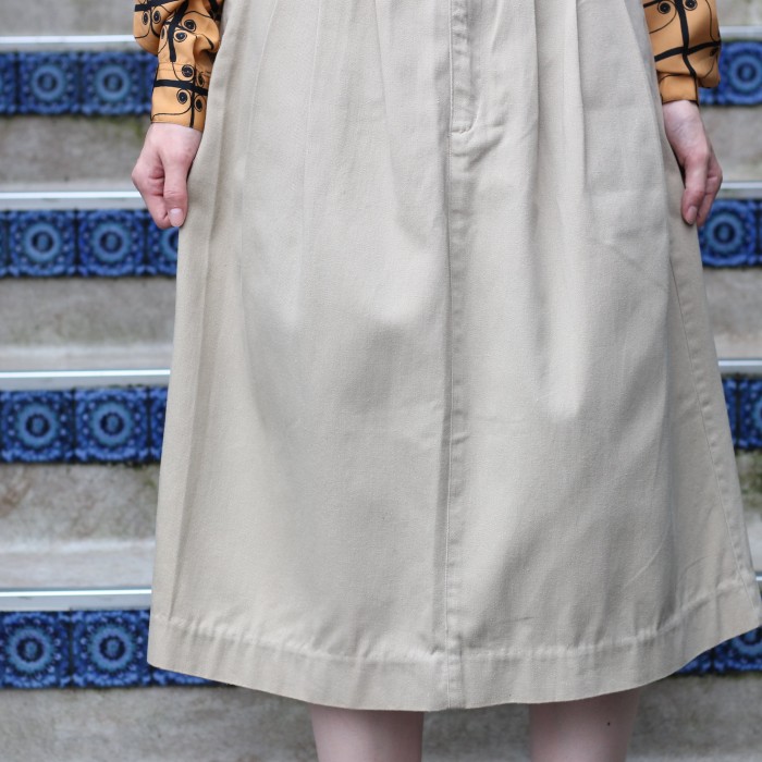 EU VINTAGEヨーロッパ古着コットンデザインスカート | Vintage.City