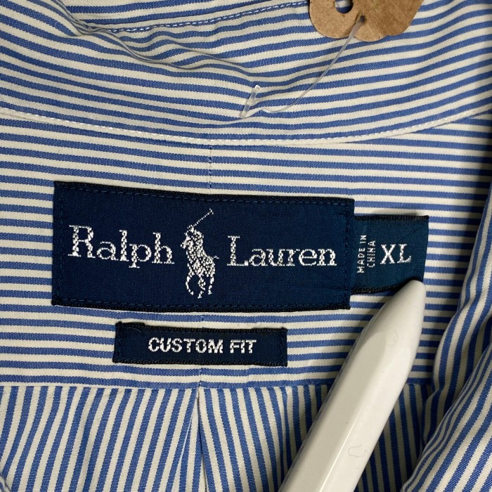 POLO RALPH LAUREN   長袖シャツ　XL   ストライプ　刺繍 | Vintage.City ヴィンテージ 古着