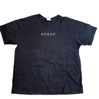 ビンテージ 90年代 ゲス ロゴ刺繍 Tシャツ L ブラック | Vintage.City 古着屋、古着コーデ情報を発信