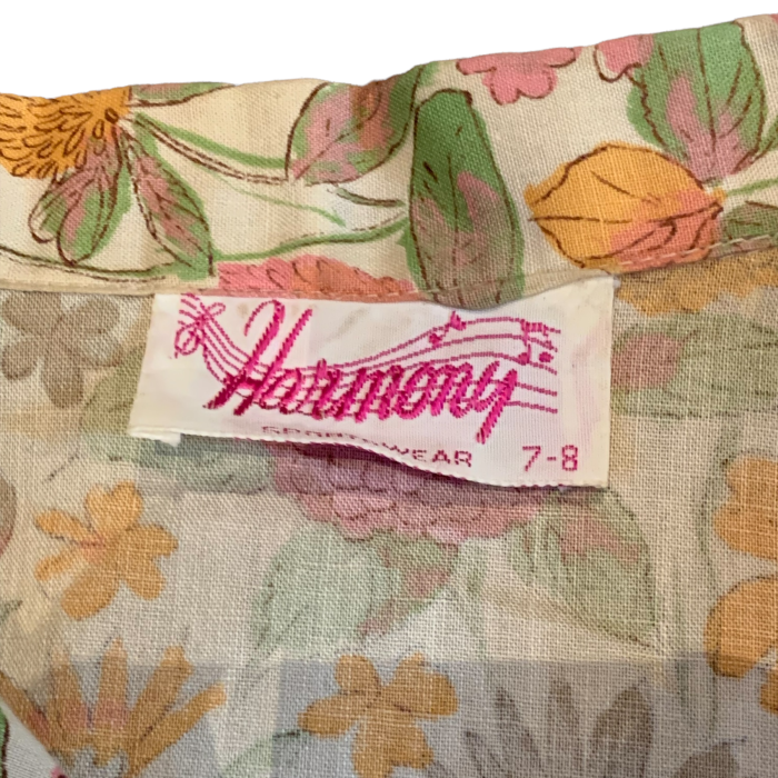 1970s Harmony/丸襟ちび開襟シャツ×スカート | Vintage.City ヴィンテージ 古着