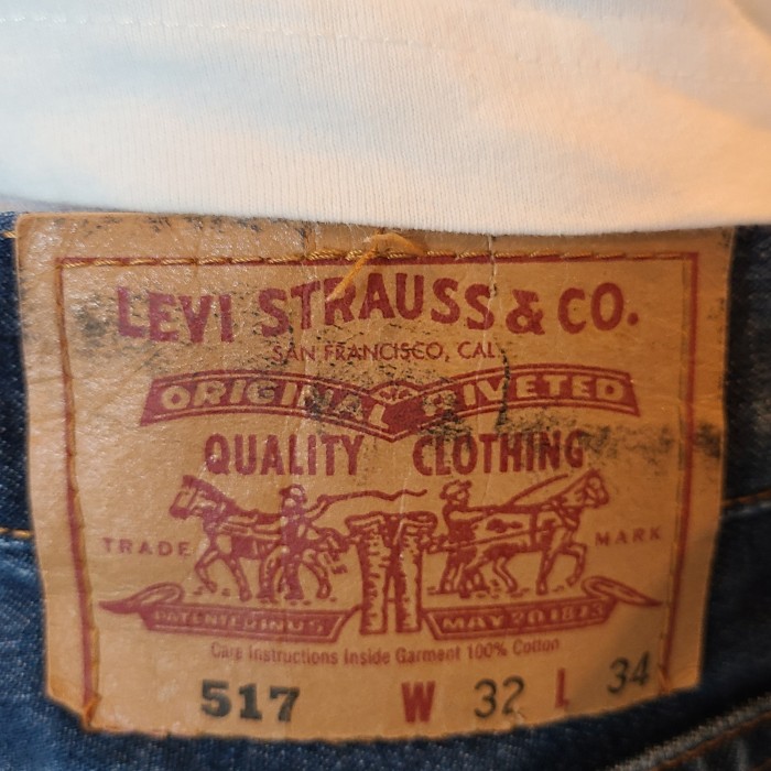 Levi's 517 32×34 フレアパンツ | Vintage.City ヴィンテージ 古着