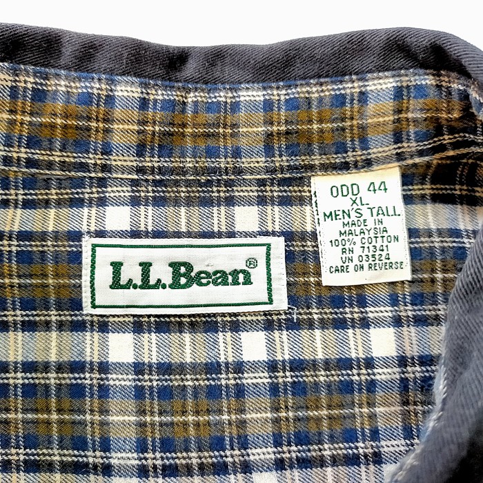 L.L.Bean / Oversized black cotton B.D sh | Vintage.City ヴィンテージ 古着