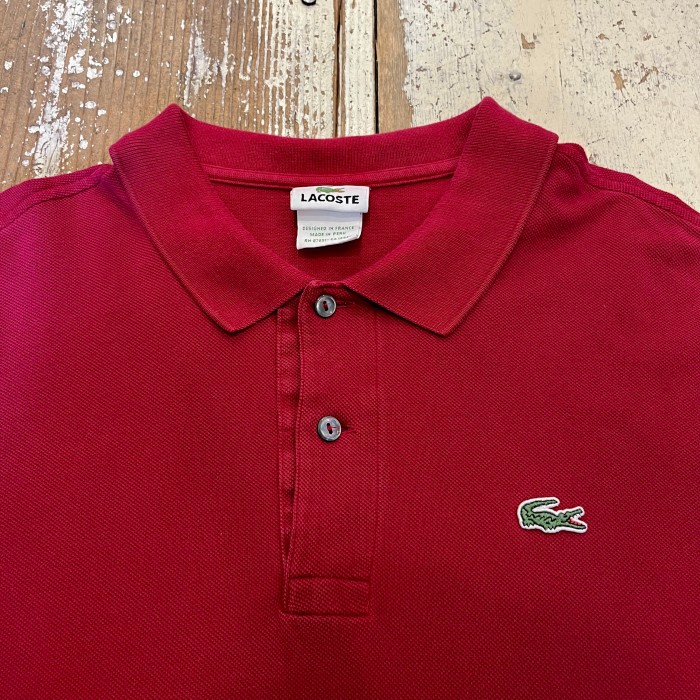 "LACOSTE"L/Sポロシャツ | Vintage.City ヴィンテージ 古着