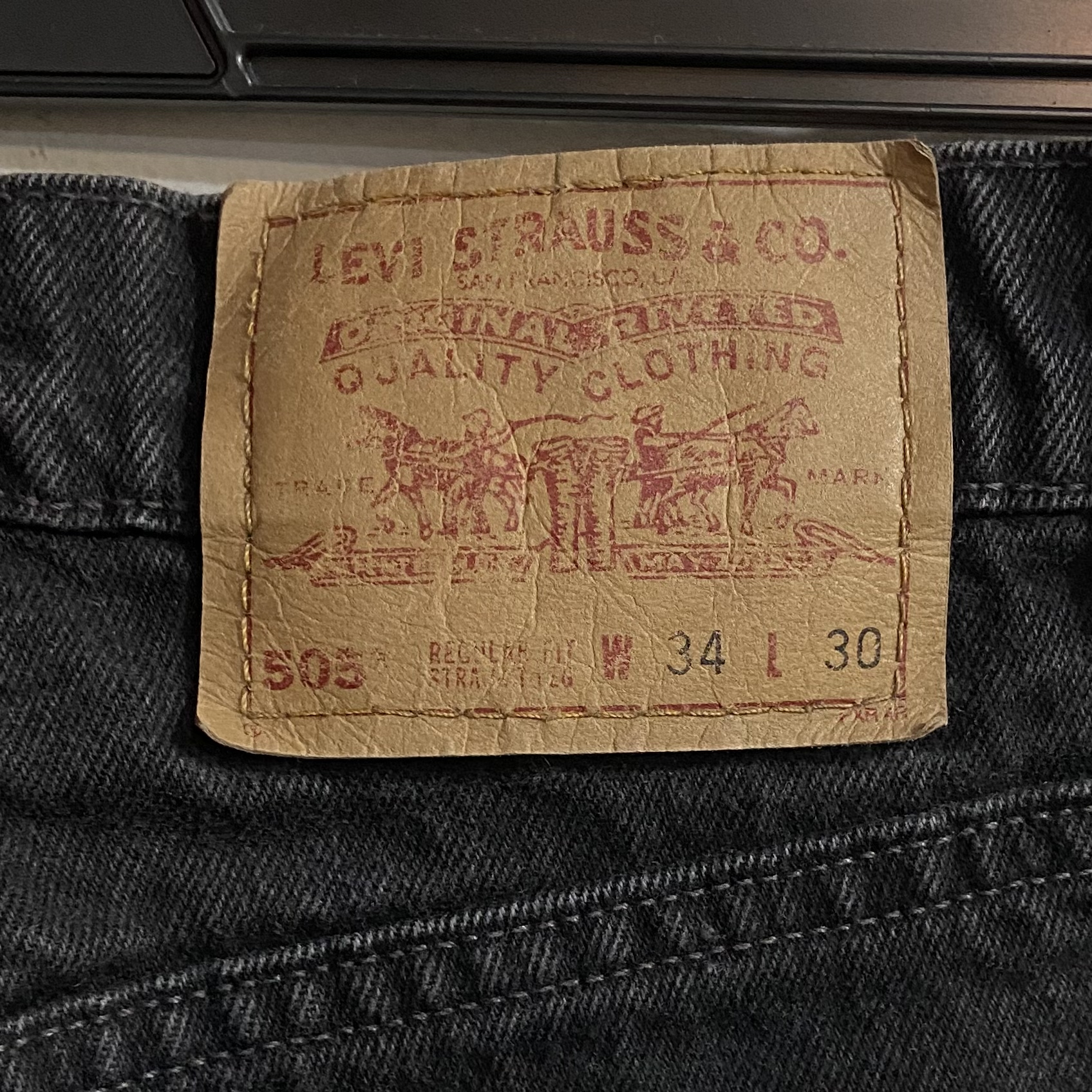 リーバイス Levi's 505 BLACK USA製 90s | Vintage.City