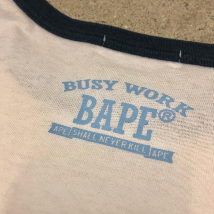 A BATHING APE/busy work ringer tee/L | Vintage.City ヴィンテージ 古着
