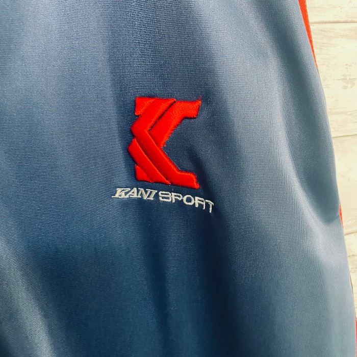 90's カナイスポーツ KANI SPORT トラックジャケット 刺繍ロゴ | Vintage.City ヴィンテージ 古着