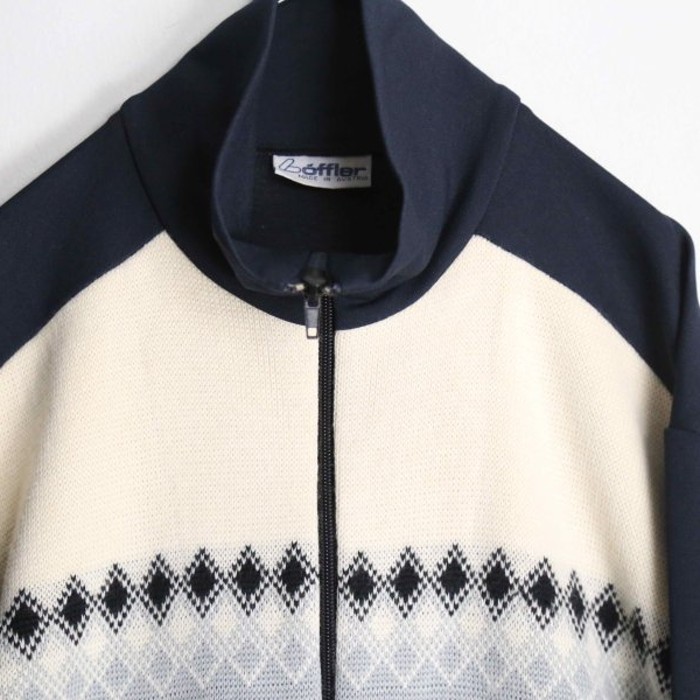 knit switching track jacket | Vintage.City ヴィンテージ 古着