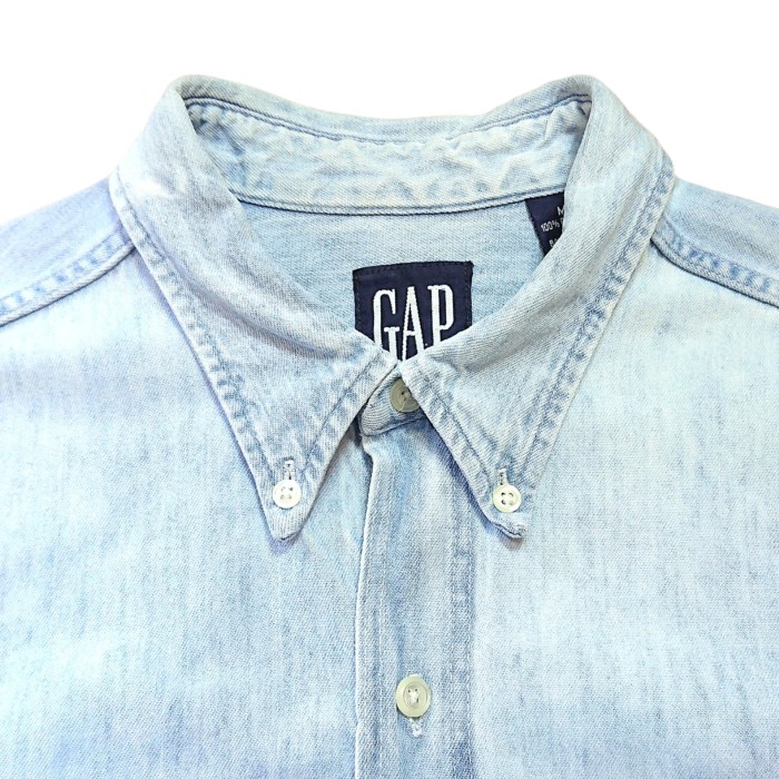 GAP / Bleached denim B.D shirt | Vintage.City ヴィンテージ 古着