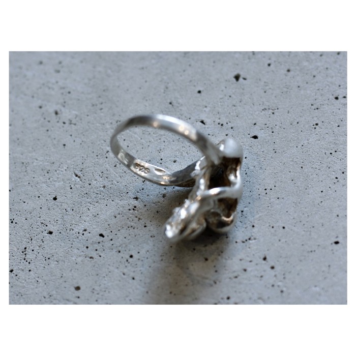 Old “XXX” Art Silver Ring | Vintage.City 古着屋、古着コーデ情報を発信