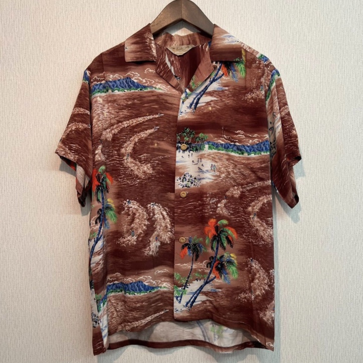 サイトにも Ron IOLANI USA Vintage Aloha Shirt アロハシャツの通販 ...