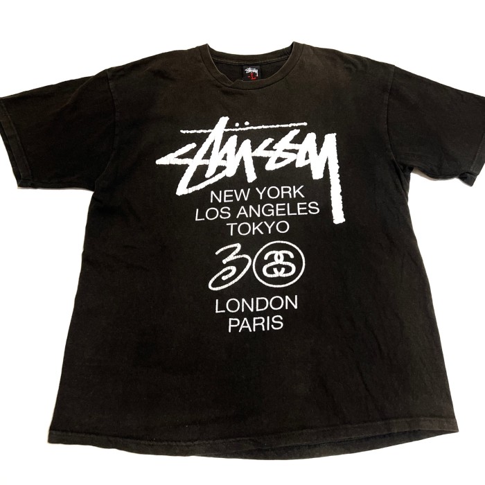 Stussy ワールドツアー Tシャツ | Vintage.City