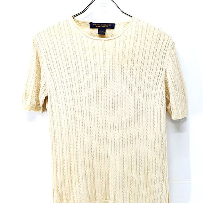 Brooks Brothers All Silk S/S Knit Size S | Vintage.City 古着屋、古着コーデ情報を発信