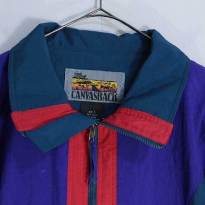 Psychedelic color half zip anorak parka | Vintage.City Vintage Shops, Vintage Fashion Trends
