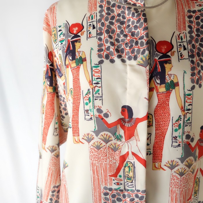 Euro vintage egypt stand collar blouse | Vintage.City 古着屋、古着コーデ情報を発信