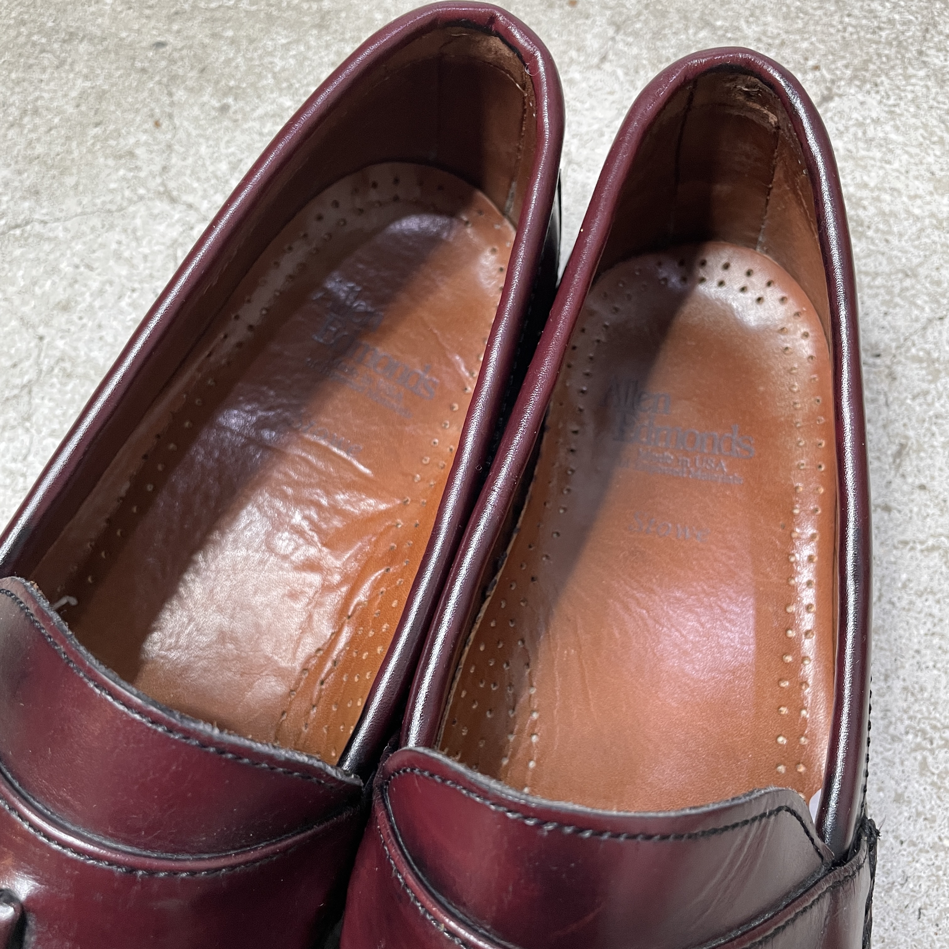 送料無料』 Allen edmonds STOWE タッセルローファー 革靴 | Vintage.City