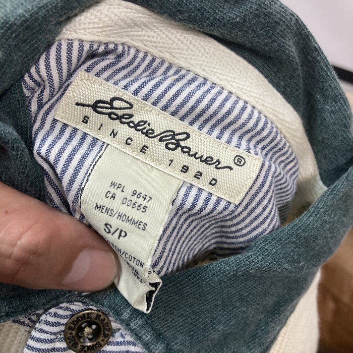 90sEddie BauerラガーシャツS/P | Vintage.City 古着屋、古着コーデ情報を発信