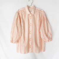 Made in W.Germany vintage striped blouse | Vintage.City 빈티지숍, 빈티지 코디 정보