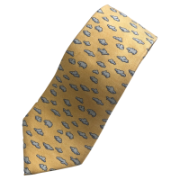 Hermes Dolphins and Clouds Silk Tie | Vintage.City 빈티지숍, 빈티지 코디 정보
