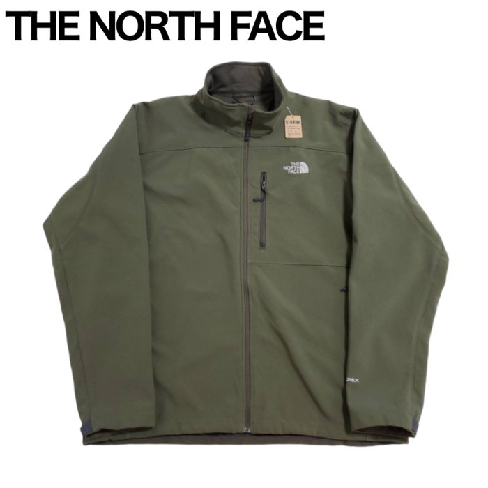THE NORTH FACE カーキ　ソフトシェルジャケット　XLサイズ　 | Vintage.City 古着屋、古着コーデ情報を発信