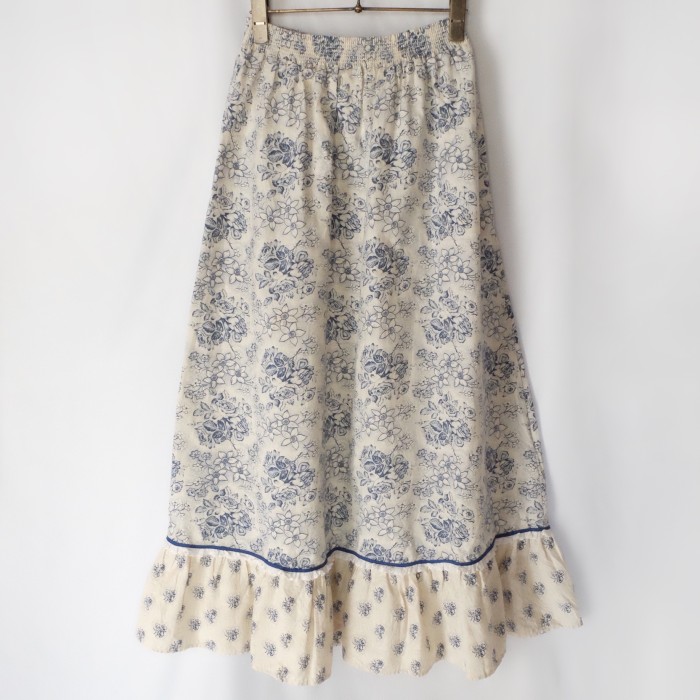 Made in france vintage floral skirt | Vintage.City 古着屋、古着コーデ情報を発信