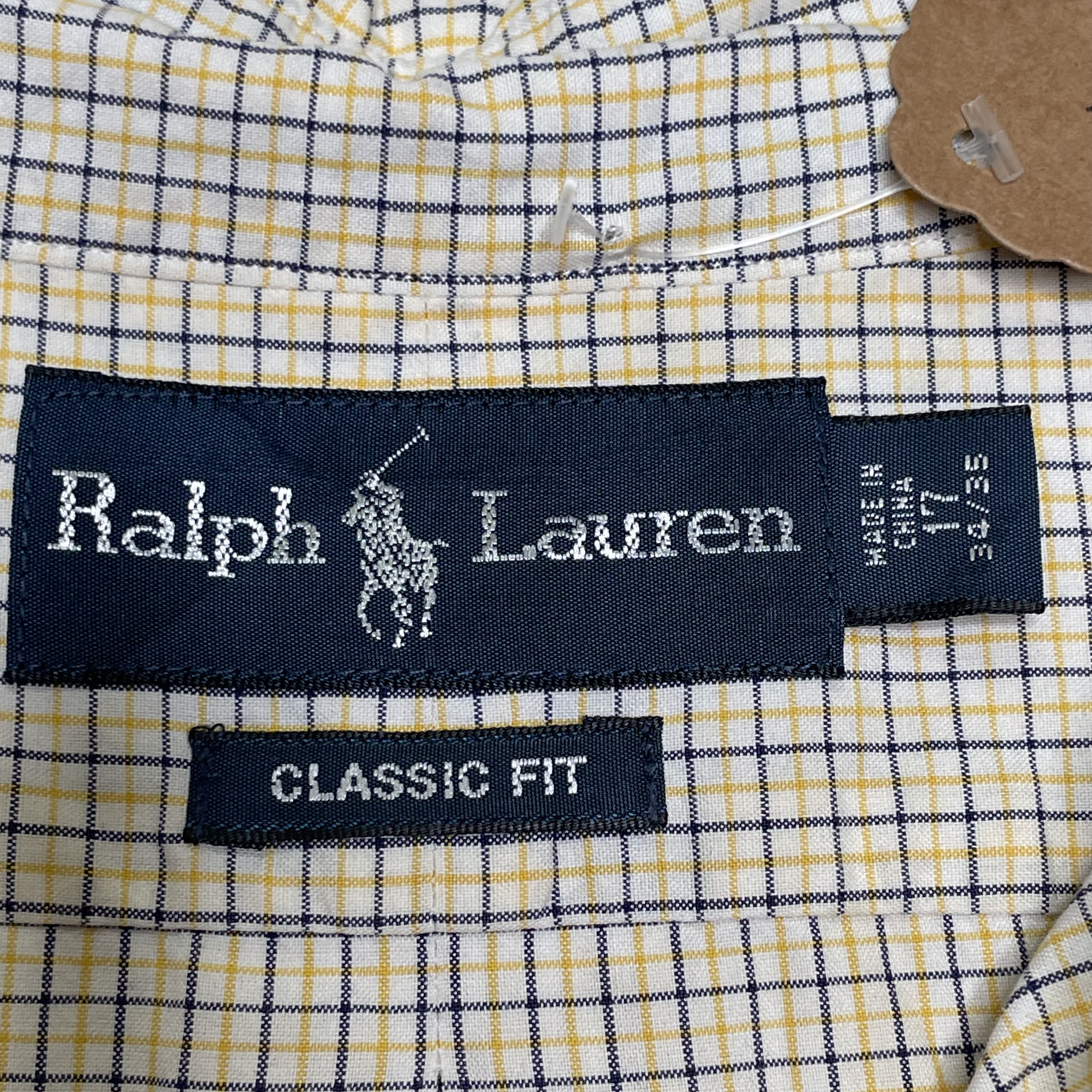 POLO RALPH LAUREN 長袖シャツ XL相当 チェック柄 刺繍 | Vintage.City