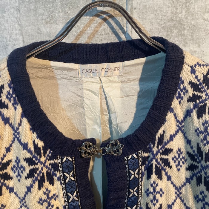 vintage nordic pattern cardigan | Vintage.City 古着屋、古着コーデ情報を発信