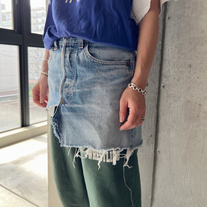 70s vintage Levi's 501 remake skirt | Vintage.City 古着屋、古着コーデ情報を発信