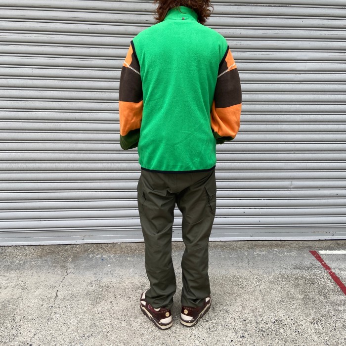 RLX ラルフローレン  ジップジャケット 緑　カーキ　グリーン中綿　XL