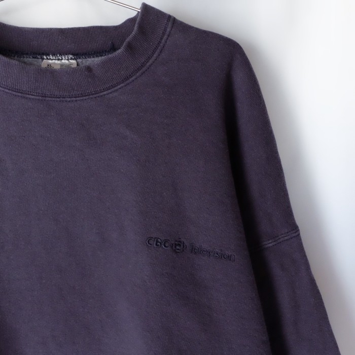 90s Made in usa CBC Television sweat | Vintage.City 古着屋、古着コーデ情報を発信