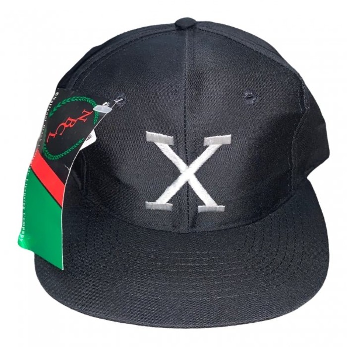【新古品】Vintage Snapback CAP "Malcolm X" | Vintage.City 古着屋、古着コーデ情報を発信