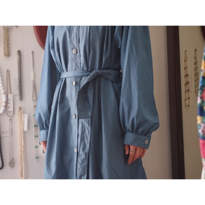 long coat / blue ロングコート 青 | Vintage.City 빈티지숍, 빈티지 코디 정보