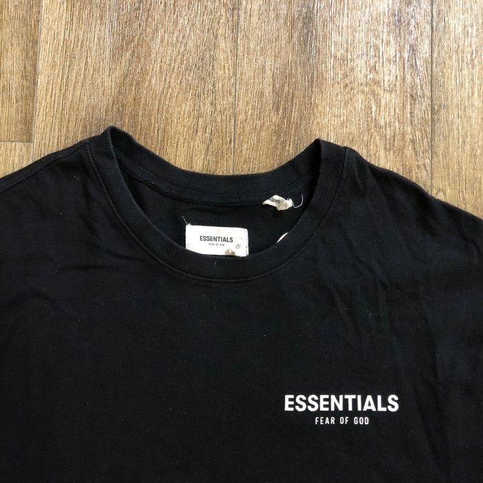初期サイズL！ESSENTIALS Boxy Logo T-Shirtブラック | Vintage.City 古着屋、古着コーデ情報を発信