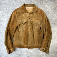 60s Levi’s suede trucker jacket | Vintage.City ヴィンテージ 古着