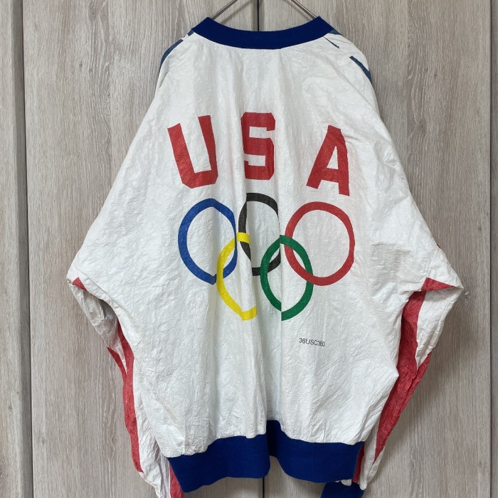 アメリカ　オリンピック　ペーパーナイロン　ブルゾン | Vintage.City 古着屋、古着コーデ情報を発信
