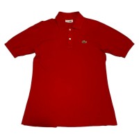 Chemise Lacoste Polo Tee Red | Vintage.City ヴィンテージ 古着