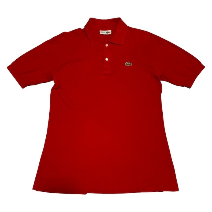 Chemise Lacoste Polo Tee Red | Vintage.City 古着屋、古着コーデ情報を発信