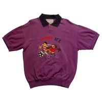 SPORT ICE BY ICEBERG Sweat Polo Tee Purp | Vintage.City Vintage Shops, Vintage Fashion Trends