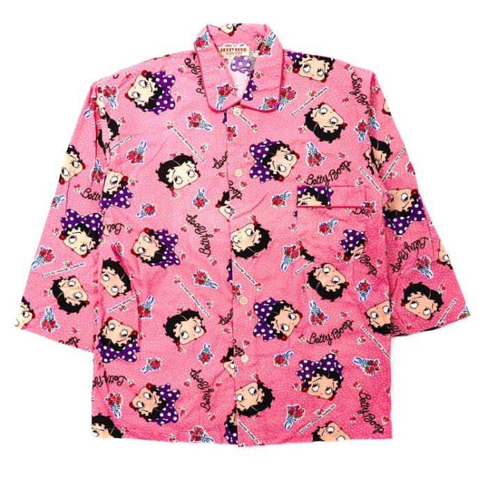 BETTY BOOP パジャマ イージーセットアップ 総柄 ベティー 90s | Vintage.City 古着屋、古着コーデ情報を発信