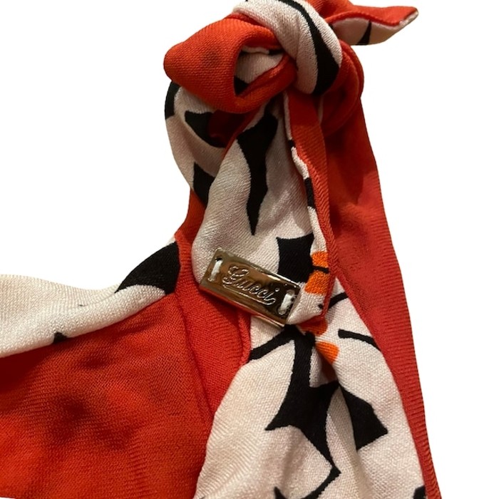 Gucci Silk100% Ribbons Camisole Floral | Vintage.City Vintage Shops, Vintage Fashion Trends