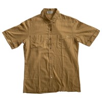 Burberrys Logo Shell Button Shirt Brown | Vintage.City ヴィンテージ 古着