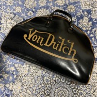 Von Dutch Boston Bag Black | Vintage.City ヴィンテージ 古着